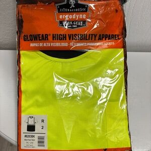 Ergodyne Men's High Visibility Yellow Short Sleeve Tee